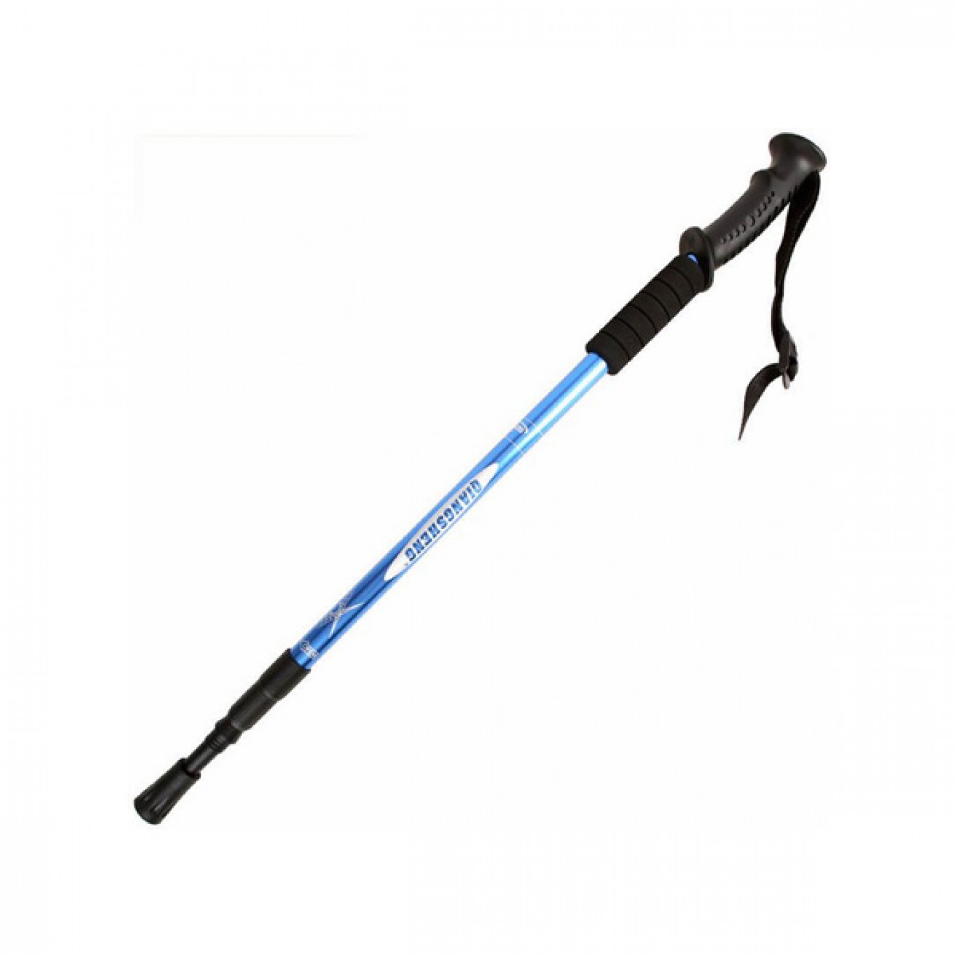 Τηλεσκοπικό Μπαστούνι Πεζοπορίας Ορειβασίας - Αντικραδασμικό με Λουρί Καρπού - 65-135 cm Τηλεσκοπικό Μπαστούνι Πεζοπορίας Ορειβασίας - Αντικραδασμικό με Λουρί Καρπού - 65-135 cm