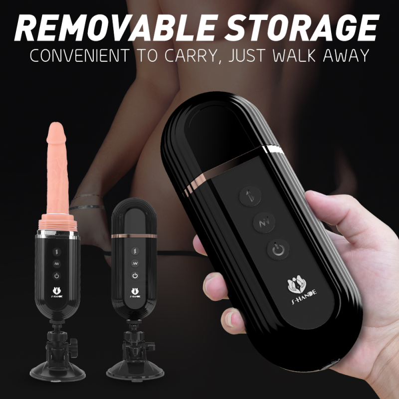 Telescopic 7x Thrusting Dildo Rotation Vibrator - Gspot with Suction Cup Telescopic 7x Thrusting Dildo Rotation Vibrator - Gspot with Suction Cup