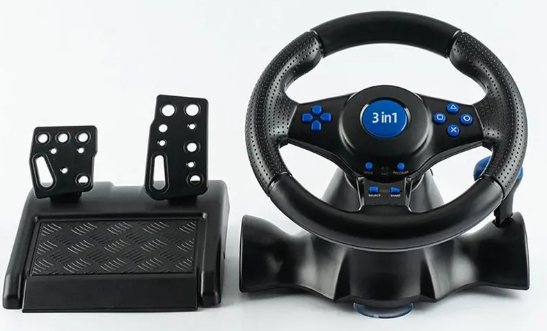 Τιμονιέρα με Μοχλό Ταχυτήτων και Πετάλια - 180° Περιστροφή - PC PS3 PS4 Switch XBOX 360 XBOX One Τιμονιέρα με Μοχλό Ταχυτήτων και Πετάλια - 180° Περιστροφή - PC PS3 PS4 Switch XBOX 360 XBOX One