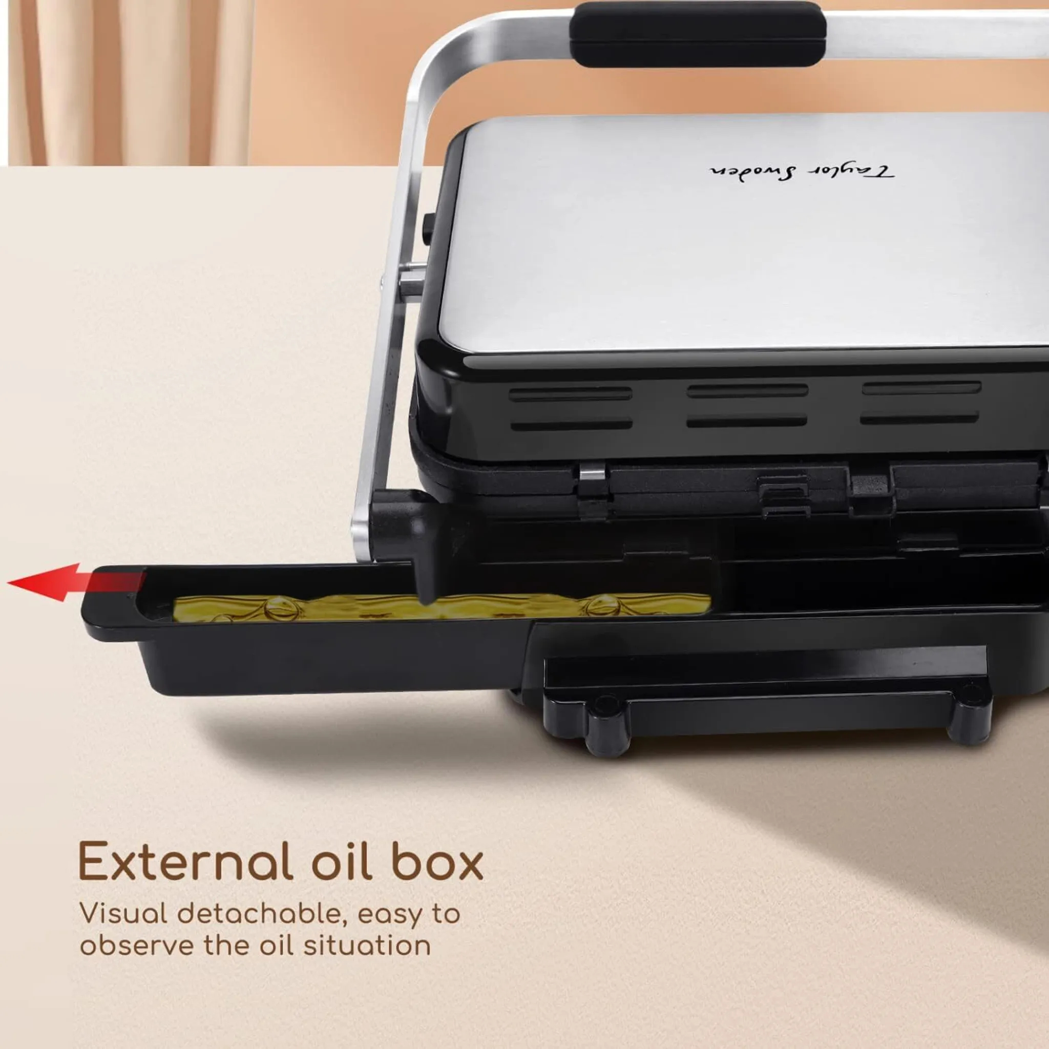 Τοστιέρα - Γκριλιέρα 2000W με Αποσπώμενες Πλάκες, Οθόνη & Ψηφιακό Πάνελ Ρυθμίσεων - Aigostar Τοστιέρα - Γκριλιέρα 2000W με Αποσπώμενες Πλάκες, Οθόνη & Ψηφιακό Πάνελ Ρυθμίσεων - Aigostar