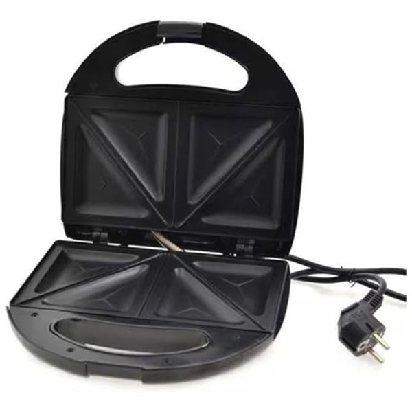 Τοστιέρα SOKANY 750W με Τριγωνικές Πλάκες για Δύο Τοστ Μαύρη Τοστιέρα SOKANY 750W με Τριγωνικές Πλάκες για Δύο Τοστ Μαύρη