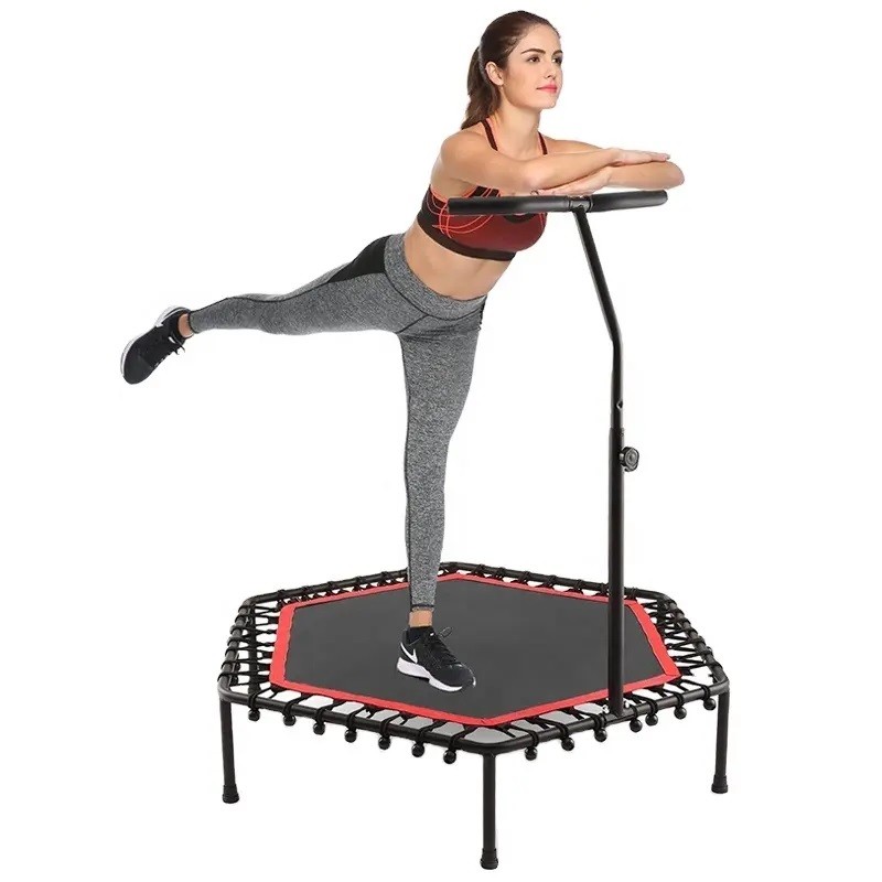 Τραμπολίνο Εκγύμνασης με Λαβή 3 Θέσεων & Διάμετρο 122cm Τραμπολίνο Εκγύμνασης με Λαβή 3 Θέσεων & Διάμετρο 122cm