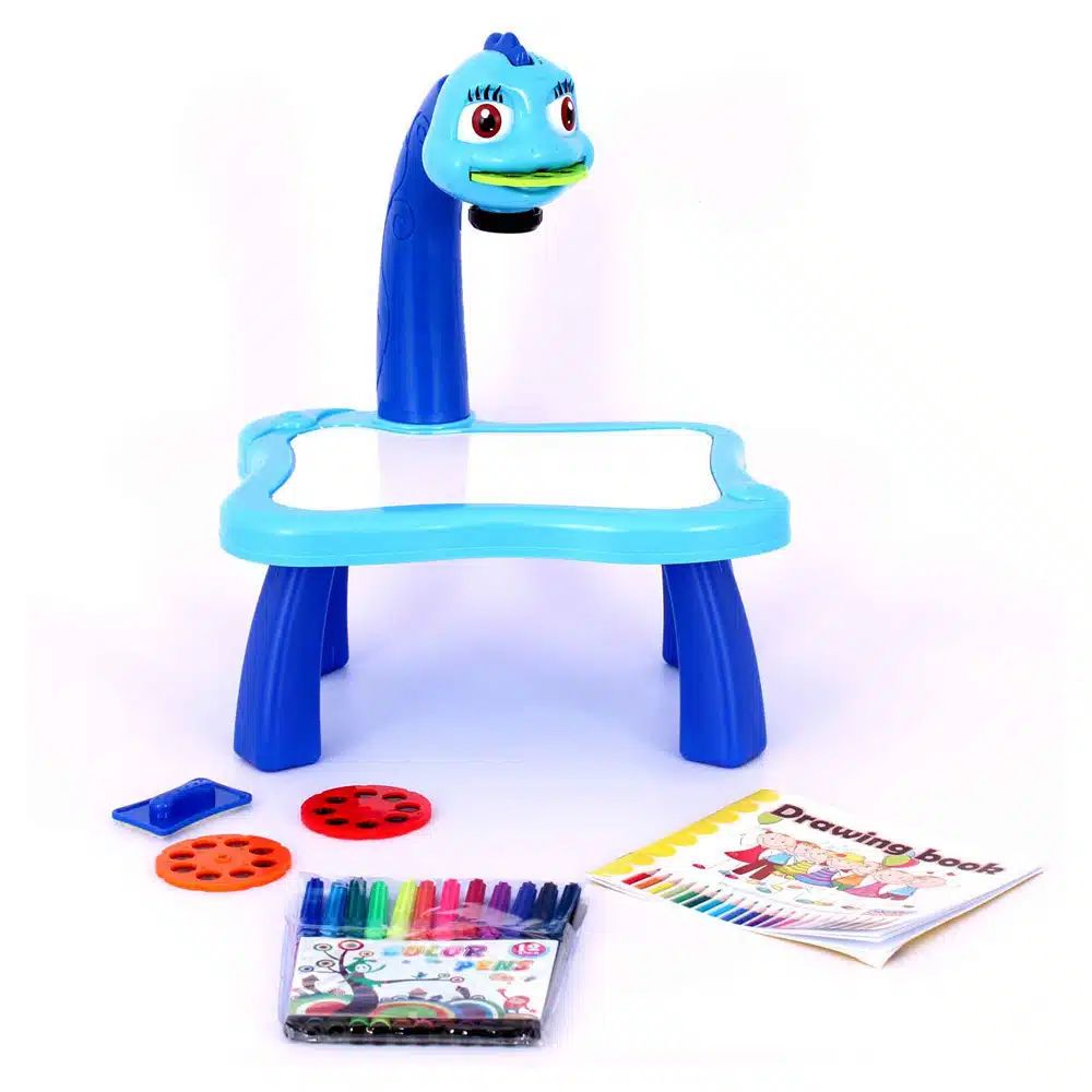 Τραπέζι Ζωγραφικής με Προβολή Σχεδίου και Σχήμα Δεινόσαυρου Τραπέζι Ζωγραφικής με Προβολή Σχεδίου και Σχήμα Δεινόσαυρου