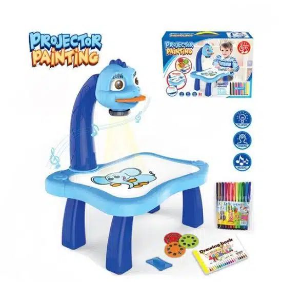 Τραπέζι Ζωγραφικής με Προβολή Σχεδίου και Σχήμα Δεινόσαυρου Τραπέζι Ζωγραφικής με Προβολή Σχεδίου και Σχήμα Δεινόσαυρου