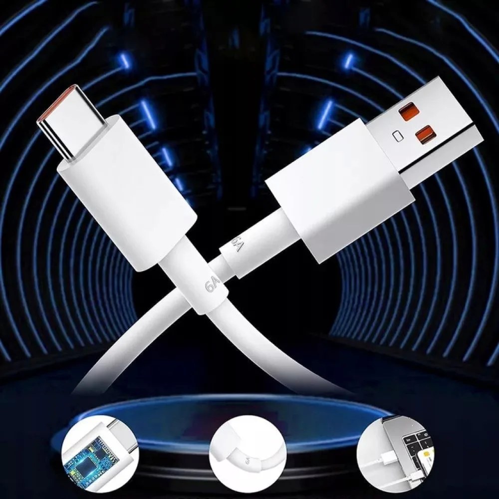 Treqa Φορτιστής 120W Dual USB – Γρήγορη Φόρτιση Type-C, USB και Smart Chip Safety Treqa Φορτιστής 120W Dual USB – Γρήγορη Φόρτιση Type-C, USB και Smart Chip Safety