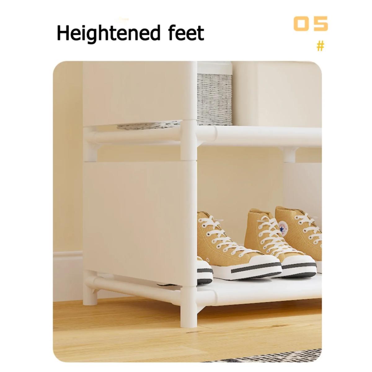 Τριπλή Ντουλάπα Ρούχων Μεταλλική με Ράφια & Κρεμάστρες 170x130x36cm σε 2 Χρώματα Τριπλή Ντουλάπα Ρούχων Μεταλλική με Ράφια & Κρεμάστρες 170x130x36cm σε 2 Χρώματα