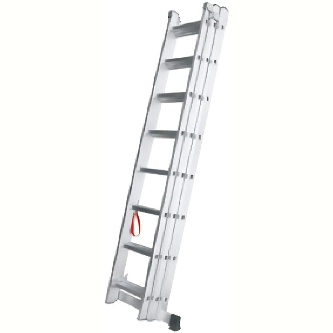 Τριπλή Σκάλα Αλουμινίου 3 x 6 Μέγιστης Αντοχής 150kg Τριπλή Σκάλα Αλουμινίου 3 x 6 Μέγιστης Αντοχής 150kg