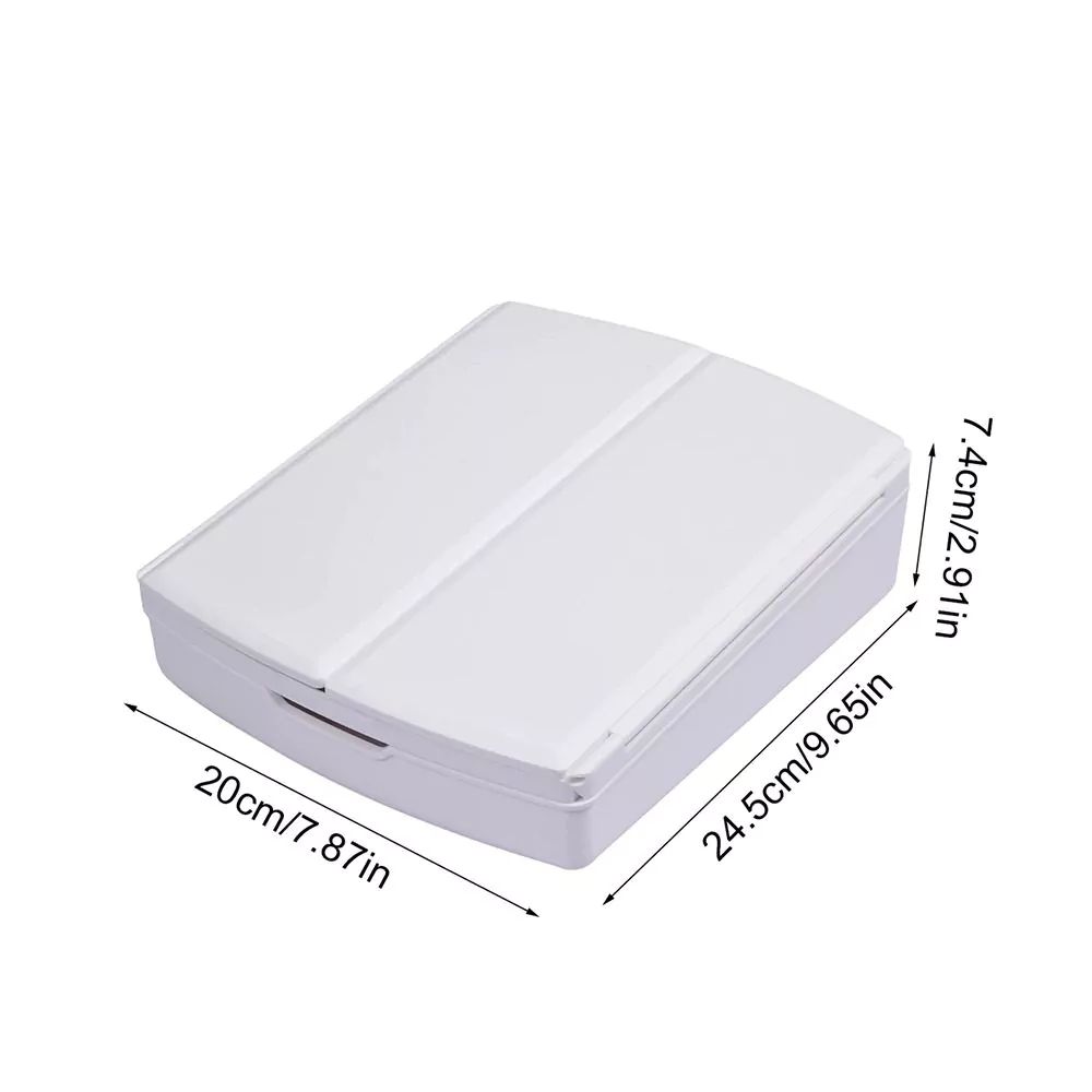 Τριπλός Καθρέφτης Μπαταρίας 5x Μεγέθυνσης με Φωτισμό LED και Αποθηκευτικό Χώρο Make-Up – Λευκό Τριπλός Καθρέφτης Μπαταρίας 5x Μεγέθυνσης με Φωτισμό LED και Αποθηκευτικό Χώρο Make-Up – Λευκό