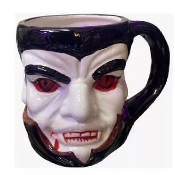 Τρισδιάστατη Ανάγλυφη Κεραμική Κούπα Δράκουλας-3D Dracula για Καφέ και Τσάι Τρισδιάστατη Ανάγλυφη Κεραμική Κούπα Δράκουλας-3D Dracula για Καφέ και Τσάι