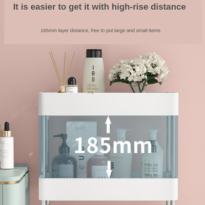 Τροχήλατη Ραφιέρα - Καρότσι Τεσσάρων Επιπέδων με 4 Καλάθια & Ροδάκια - Τρόλεϊ Οργάνωσης, Διακόσμησης 80x40x12.5cm - Λευκό Τροχήλατη Ραφιέρα - Καρότσι Τεσσάρων Επιπέδων με 4 Καλάθια & Ροδάκια - Τρόλεϊ Οργάνωσης, Διακόσμησης 80x40x12.5cm - Λευκό