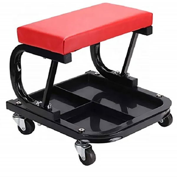Τροχήλατο Σκαμπό Εργασίας με Θήκες 36.2x33.5x35.7cm – Κόκκινο/Μαύρο Τροχήλατο Σκαμπό Εργασίας με Θήκες 36.2x33.5x35.7cm – Κόκκινο/Μαύρο