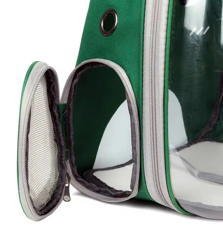 Τσάντα Πλάτης για Μεταφορά Μικρών Κατοικίδιων με Διαφανή Όψη - 40x36x27cm Τσάντα Πλάτης για Μεταφορά Μικρών Κατοικίδιων με Διαφανή Όψη - 40x36x27cm