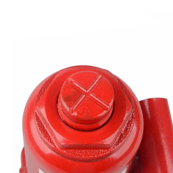 Υδραυλικός Γρύλος Μπουκάλας με Βάρος Έως 8 Τόνοι Κόκκινος Υδραυλικός Γρύλος Μπουκάλας με Βάρος Έως 8 Τόνοι Κόκκινος