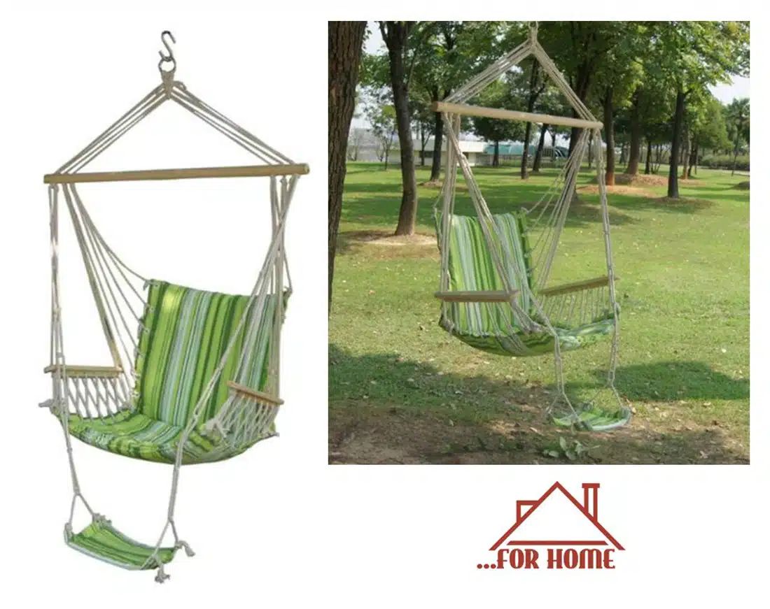 Υφασμάτινη Αιώρα – Κάθισμα εως 130kg σε Ριγέ Πράσινο 100x65x50cm Υφασμάτινη Αιώρα – Κάθισμα εως 130kg σε Ριγέ Πράσινο 100x65x50cm