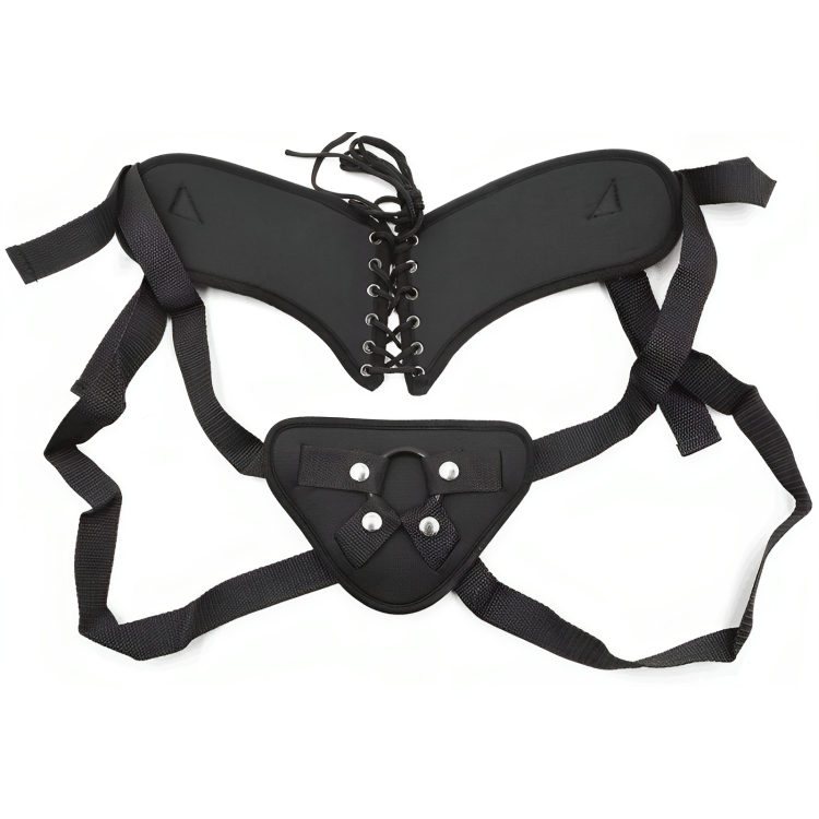 Υφασμάτινη Ζώνη Strap-On με Ρυθμιζόμενο Μέγεθος Υφασμάτινη Ζώνη Strap-On με Ρυθμιζόμενο Μέγεθος