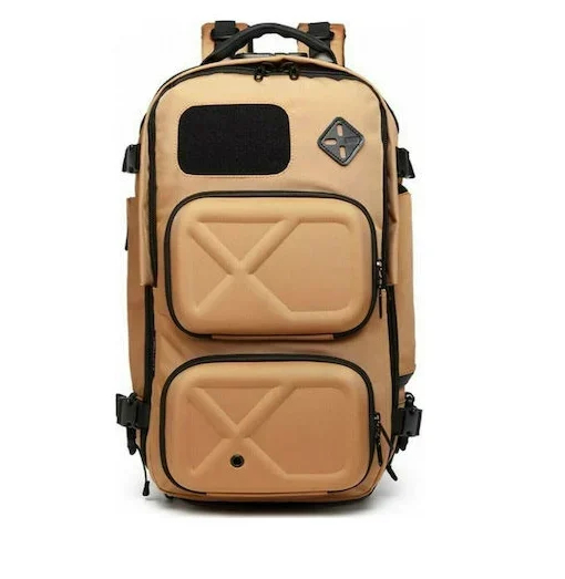 Υφασμάτινο σακίδιο πλάτης αδιάβροχο με θύρα USB 26lt Ozuko Υφασμάτινο σακίδιο πλάτης αδιάβροχο με θύρα USB 26lt Ozuko