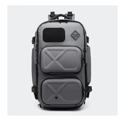 Υφασμάτινο σακίδιο πλάτης αδιάβροχο με θύρα USB 26lt Ozuko Υφασμάτινο σακίδιο πλάτης αδιάβροχο με θύρα USB 26lt Ozuko