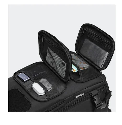 Υφασμάτινο Σακίδιο Πλάτης Αδιάβροχο με Θύρα USB 26lt Παραλλαγή Ozuko Camo Υφασμάτινο Σακίδιο Πλάτης Αδιάβροχο με Θύρα USB 26lt Παραλλαγή Ozuko Camo