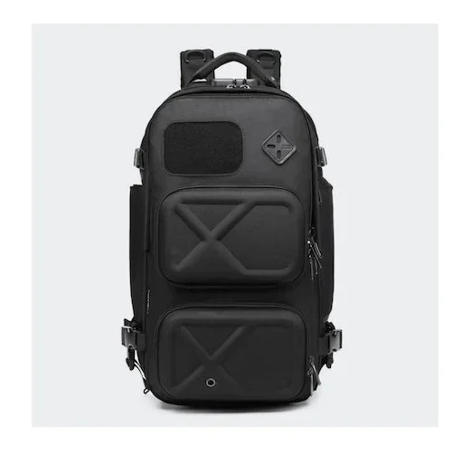 Υφασμάτινο σακίδιο πλάτης αδιάβροχο με θύρα USB 26lt Ozuko Υφασμάτινο σακίδιο πλάτης αδιάβροχο με θύρα USB 26lt Ozuko