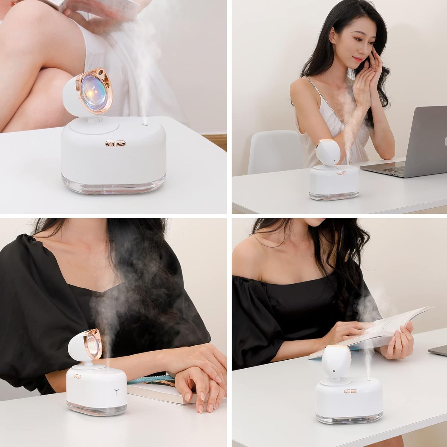 Υγραντήρας με Εφέ Ηλιοβασίλεμα - Τροφοδοσία μέσω USB και Δοχείο 300 mL Υγραντήρας με Εφέ Ηλιοβασίλεμα - Τροφοδοσία μέσω USB και Δοχείο 300 mL