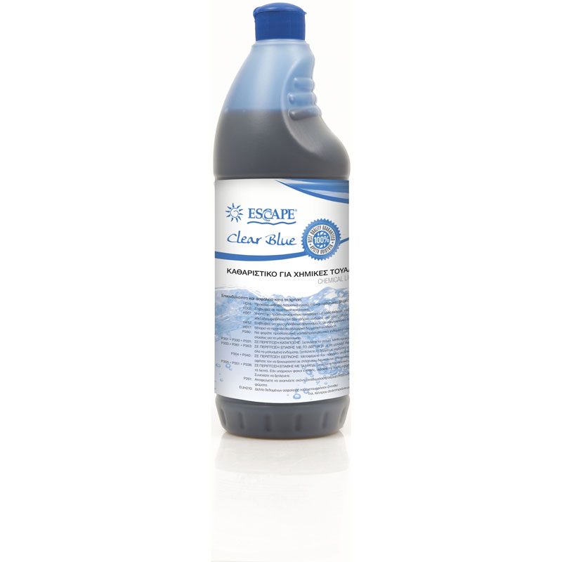 Υγρό Χημικής Τουαλέτας Clear Blue 1L Υγρό Χημικής Τουαλέτας Clear Blue 1L