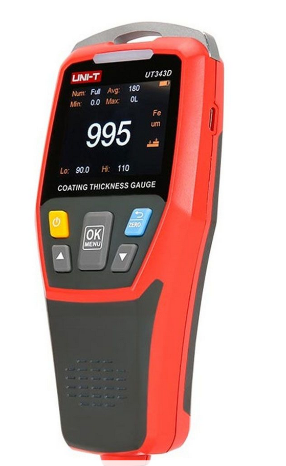 UNI-T Ψηφιακός Μετρητής Πάχους Επίστρωσης Χρώματος με Λέιζερ & Οθόνη UNI-T Ψηφιακός Μετρητής Πάχους Επίστρωσης Χρώματος με Λέιζερ & Οθόνη