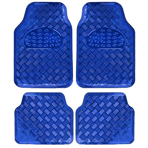 Universal Αντιολισθητικά Λαστιχένια Πατάκια Αυτοκινήτου Μπροστινά & Πίσω Σετ 4 Τεμαχίων - Μπλέ Universal Αντιολισθητικά Λαστιχένια Πατάκια Αυτοκινήτου Μπροστινά & Πίσω Σετ 4 Τεμαχίων - Μπλέ