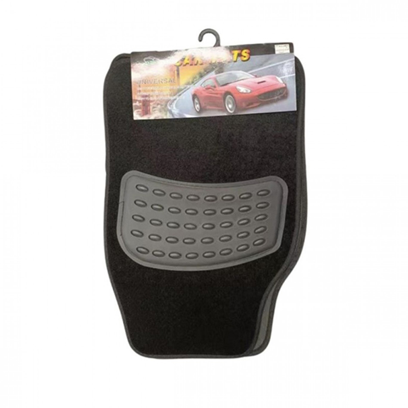 Universal Αντιολισθητικά Πατάκια Αυτοκινήτου Σετ 4 Τεμαχίων - Μαύρο Universal Αντιολισθητικά Πατάκια Αυτοκινήτου Σετ 4 Τεμαχίων - Μαύρο