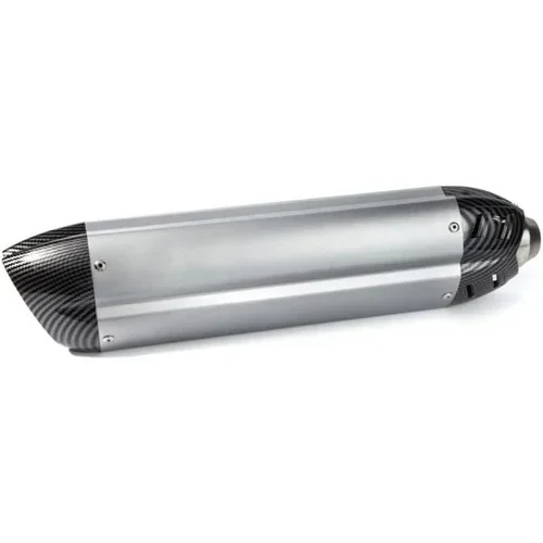 Universal Τελικό Εξάτμισης 51mm Ασημί με Μαύρο Carbon Universal Τελικό Εξάτμισης 51mm Ασημί με Μαύρο Carbon