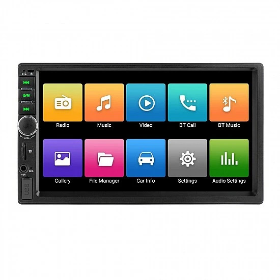 Universal Ηχοσύστημα Αυτοκινήτου 2DIN με Οθόνη Αφής 7 Ιντσών Android - FM, Bluetooth ,USB, AUX, GPS, WiFi Universal Ηχοσύστημα Αυτοκινήτου 2DIN με Οθόνη Αφής 7 Ιντσών Android - FM, Bluetooth ,USB, AUX, GPS, WiFi