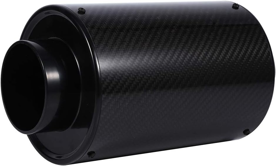Universal Κιτ Εισαγωγής Αέρα Βαρελάκι Αυτοκινήτου Carbon Μαύρο Universal Κιτ Εισαγωγής Αέρα Βαρελάκι Αυτοκινήτου Carbon Μαύρο
