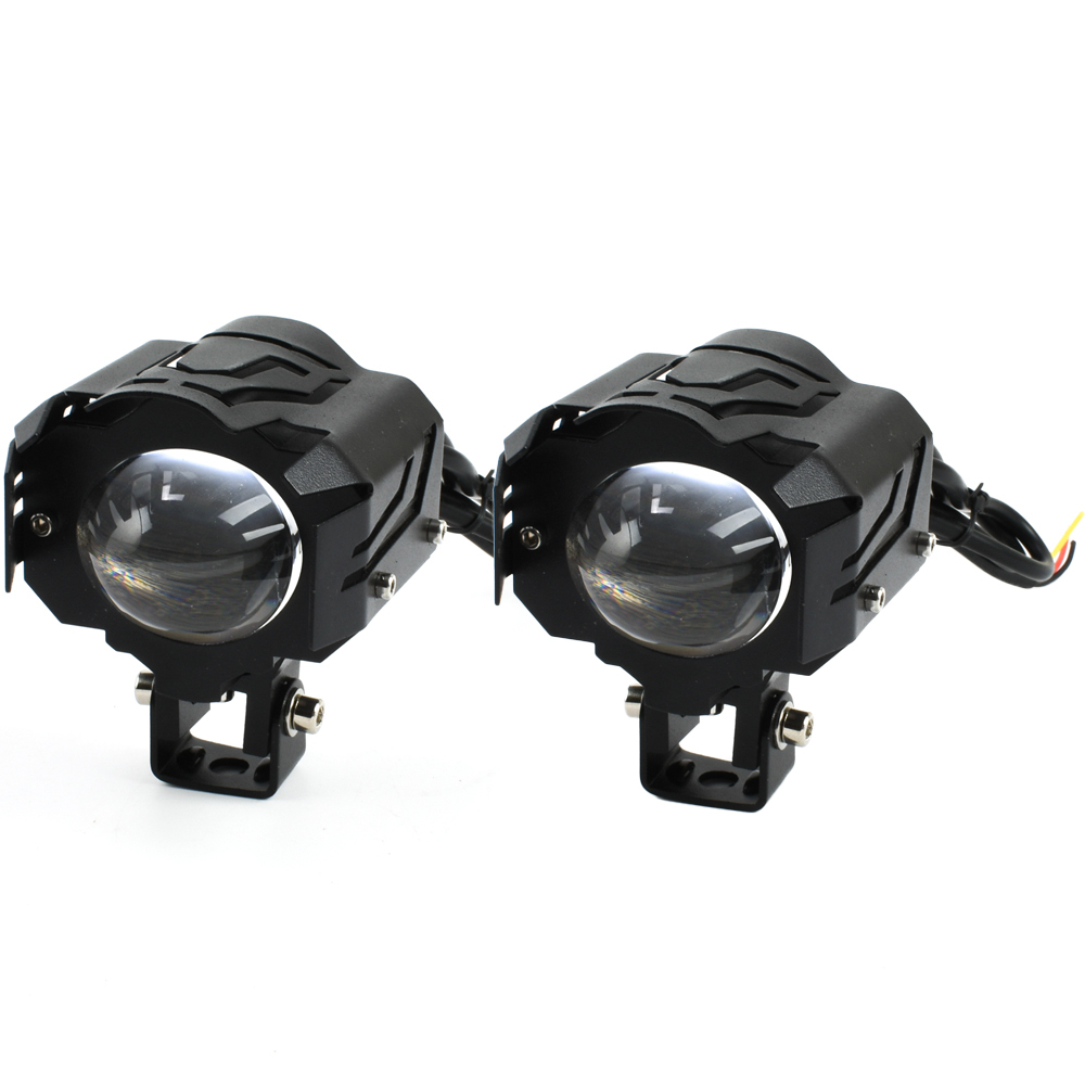 Universal Προβολάκια Μοτοσυκλέτας από Αλουμίνιο 30W 4500LM με Αδιάβροχη Προστασία IP67 2τμχ Universal Προβολάκια Μοτοσυκλέτας από Αλουμίνιο 30W 4500LM με Αδιάβροχη Προστασία IP67 2τμχ