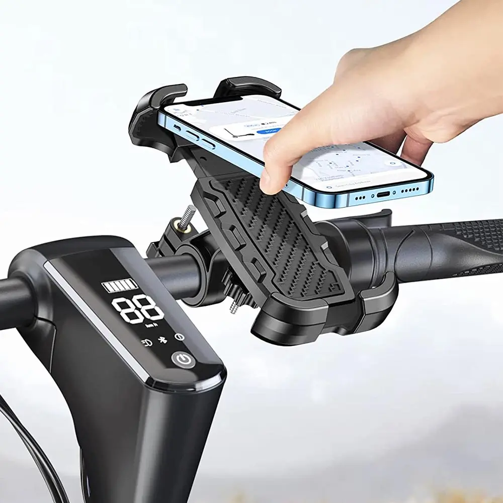 Universal Στιβαρή Βάση Κινητού Moxom για Ποδήλατο ή Μηχανή Universal Στιβαρή Βάση Κινητού Moxom για Ποδήλατο ή Μηχανή