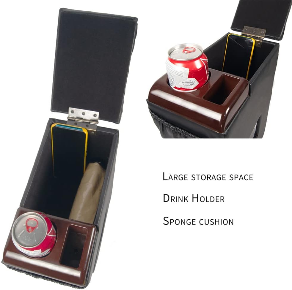 Universal Υποβραχιόνιο - Τεμπέλης Αυτοκινήτου με Αποθηκευτικό Χώρο, Θέση για Ποτήρι, Κινητό & Τσέπη Universal Υποβραχιόνιο - Τεμπέλης Αυτοκινήτου με Αποθηκευτικό Χώρο, Θέση για Ποτήρι, Κινητό & Τσέπη