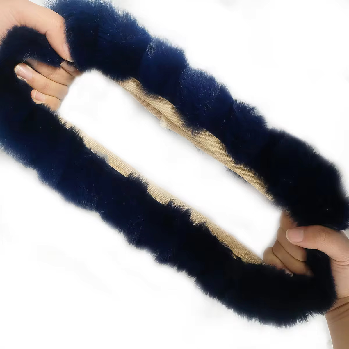 Universal Βελούδινο - Γούνινο Κάλυμμα Τιμονιού 38cm - Maxeed Universal Βελούδινο - Γούνινο Κάλυμμα Τιμονιού 38cm - Maxeed