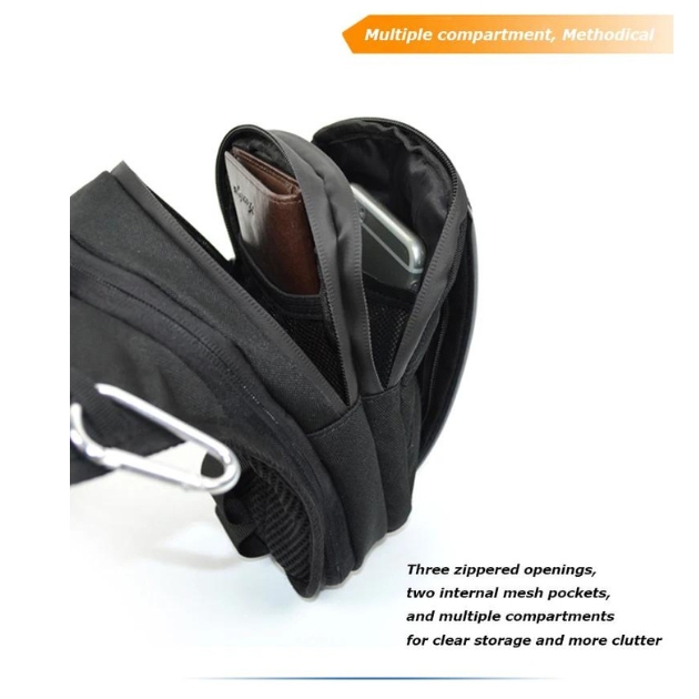 Υπερανθεκτικό Πολυμορφικό Τσαντάκι Ποδιού - Πλάτης - Ώμου για Μηχανή - Motocentric Υπερανθεκτικό Πολυμορφικό Τσαντάκι Ποδιού - Πλάτης - Ώμου για Μηχανή - Motocentric