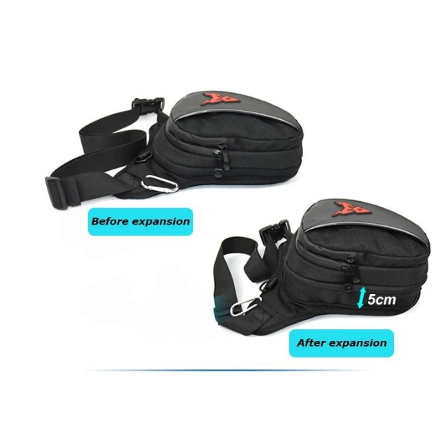 Υπερανθεκτικό Πολυμορφικό Τσαντάκι Ποδιού - Πλάτης - Ώμου για Μηχανή - Motocentric Υπερανθεκτικό Πολυμορφικό Τσαντάκι Ποδιού - Πλάτης - Ώμου για Μηχανή - Motocentric