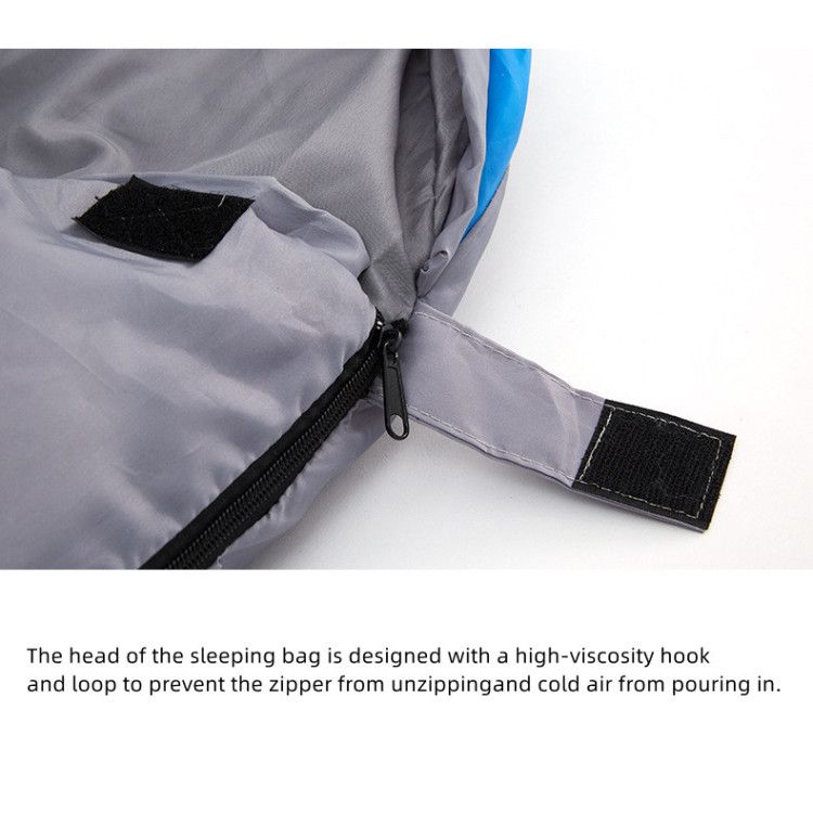 Υπνόσακος Μονός 2 Εποχών με Κουκούλα 180x30x75cm Μπλε Υπνόσακος Μονός 2 Εποχών με Κουκούλα 180x30x75cm Μπλε