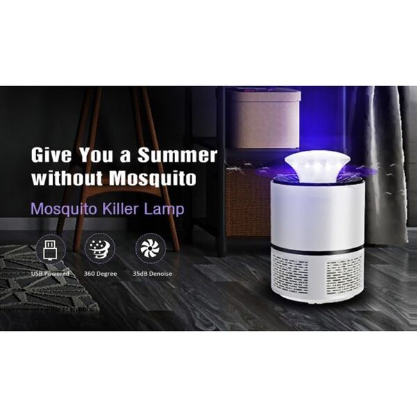 USB Εντομοπαγίδα-Εξολοθρευτής Κουνουπιών με Μπλε Φως - Mosquito Killing Lamp USB Εντομοπαγίδα-Εξολοθρευτής Κουνουπιών με Μπλε Φως - Mosquito Killing Lamp