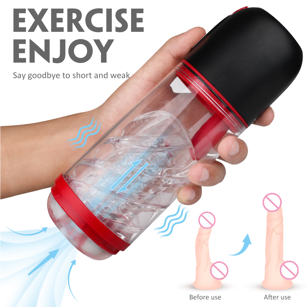 Αδιάβροχος Ηλεκτρικός Επαναφορτιζόμενος USB Αυνανιστής Πέους με 3 Αναρροφήσεις & 9 Λειτουργείες Δόνησης & Φωνή σε 3 Διαφορετικές Γλώσσες Αδιάβροχος Ηλεκτρικός Επαναφορτιζόμενος USB Αυνανιστής Πέους με 3 Αναρροφήσεις & 9 Λειτουργείες Δόνησης & Φωνή σε 3 Διαφορετικές Γλώσσες