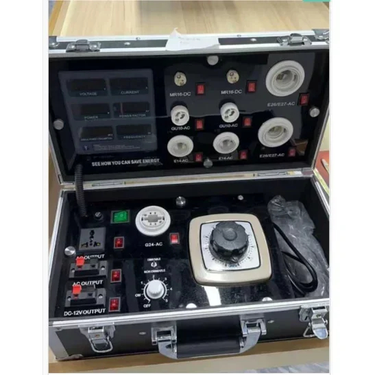 Βαλίτσα Δειγματισμού Λαμπτήρων LED -Δοκιμαστής Λαμπτήρων Εξοικονόμησης Ενέργειας LED Βαλίτσα Δειγματισμού Λαμπτήρων LED -Δοκιμαστής Λαμπτήρων Εξοικονόμησης Ενέργειας LED