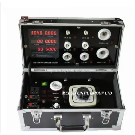 Βαλίτσα Δειγματισμού Λαμπτήρων LED -Δοκιμαστής Λαμπτήρων Εξοικονόμησης Ενέργειας LED Βαλίτσα Δειγματισμού Λαμπτήρων LED -Δοκιμαστής Λαμπτήρων Εξοικονόμησης Ενέργειας LED