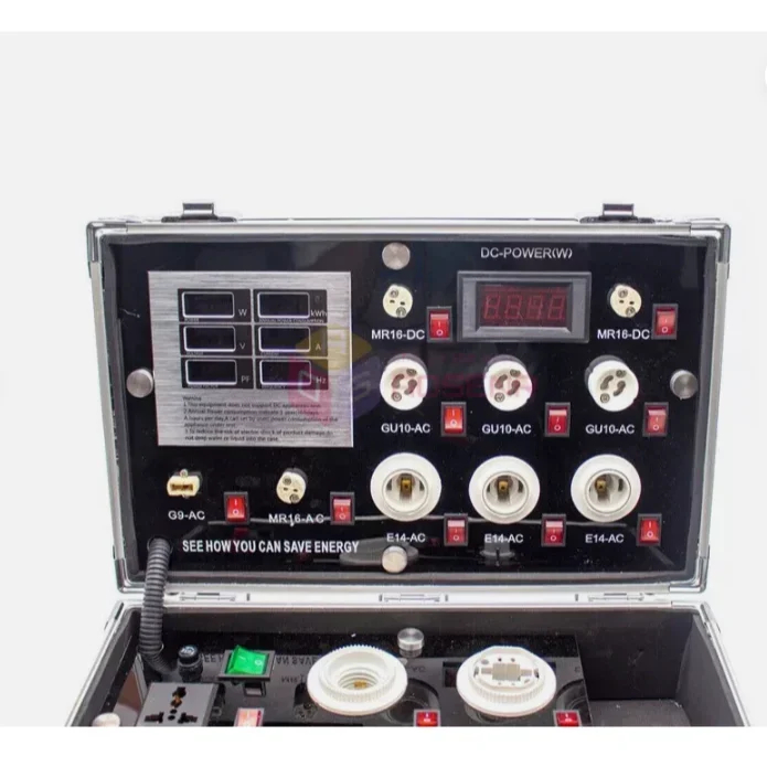 Βαλίτσα Δειγματισμού Λαμπτήρων LED -Δοκιμαστής Λαμπτήρων Εξοικονόμησης Ενέργειας LED Βαλίτσα Δειγματισμού Λαμπτήρων LED -Δοκιμαστής Λαμπτήρων Εξοικονόμησης Ενέργειας LED