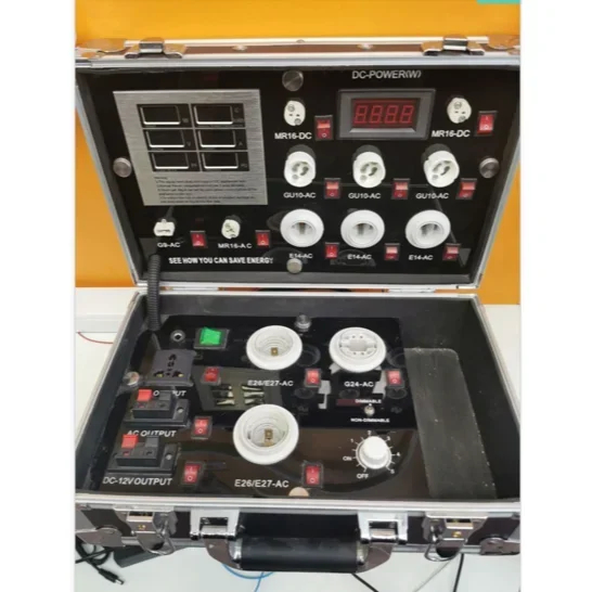 Βαλίτσα Δειγματισμού Λαμπτήρων LED -Δοκιμαστής Λαμπτήρων Εξοικονόμησης Ενέργειας LED Βαλίτσα Δειγματισμού Λαμπτήρων LED -Δοκιμαστής Λαμπτήρων Εξοικονόμησης Ενέργειας LED