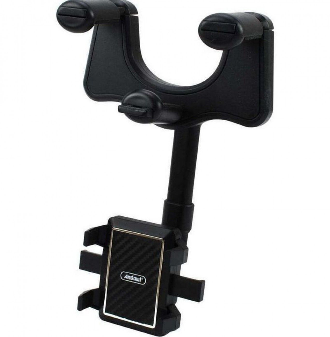 Βάση Κινητού Αυτοκινήτου με Ρυθμιζόμενα Άγκιστρα Μαύρη Andowl Βάση Κινητού Αυτοκινήτου με Ρυθμιζόμενα Άγκιστρα Μαύρη Andowl