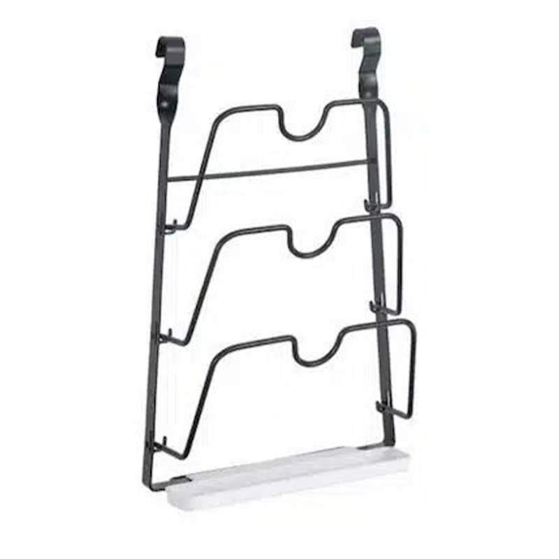 Βάση Οργάνωσης Κουζίνας Σετ Επιτοίχια Ράφια με Γάντζους σε Ράγα Μεταλλική 119x24x38cm Μαύρα Βάση Οργάνωσης Κουζίνας Σετ Επιτοίχια Ράφια με Γάντζους σε Ράγα Μεταλλική 119x24x38cm Μαύρα