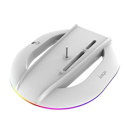 Βάση RGB για PS5 Slim Ipega Λευκή με LED Φωτισμό και Ψύξη Βάση RGB για PS5 Slim Ipega Λευκή με LED Φωτισμό και Ψύξη