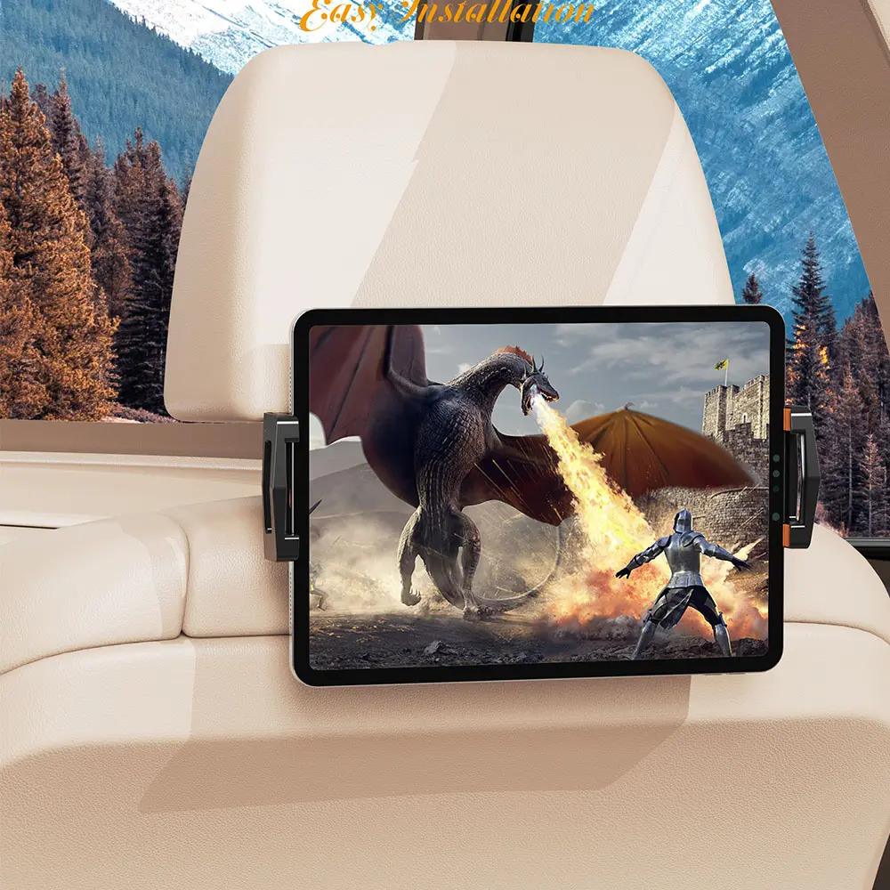 Βάση Tablet & Κινητού για Κάθισμα Αυτοκινήτου με Ρυθμιζόμενα Άγκιστρα - Moxom Βάση Tablet & Κινητού για Κάθισμα Αυτοκινήτου με Ρυθμιζόμενα Άγκιστρα - Moxom