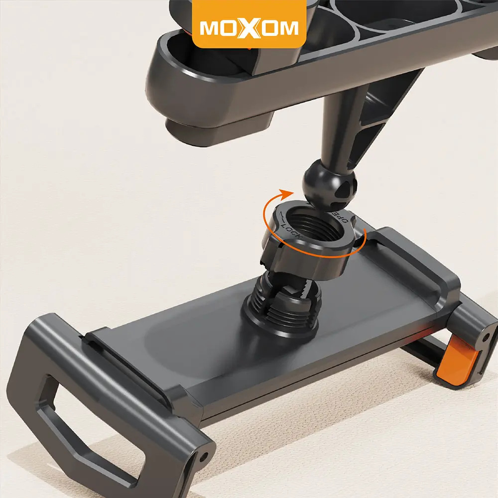 Βάση Tablet & Κινητού για Κάθισμα Αυτοκινήτου με Ρυθμιζόμενα Άγκιστρα - Moxom Βάση Tablet & Κινητού για Κάθισμα Αυτοκινήτου με Ρυθμιζόμενα Άγκιστρα - Moxom