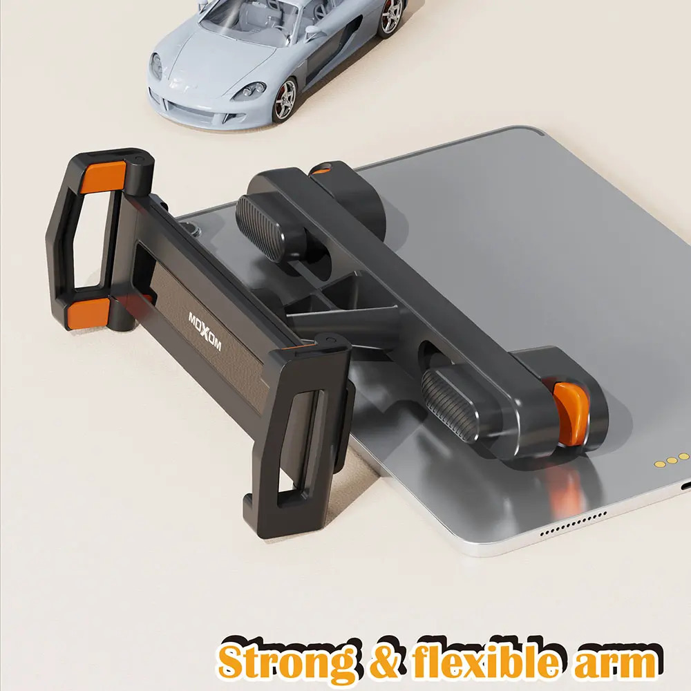 Βάση Tablet & Κινητού για Κάθισμα Αυτοκινήτου με Ρυθμιζόμενα Άγκιστρα - Moxom Βάση Tablet & Κινητού για Κάθισμα Αυτοκινήτου με Ρυθμιζόμενα Άγκιστρα - Moxom